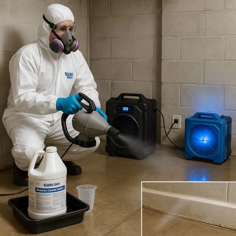 Sanitization and Odor Removal process in Annandale, NJ