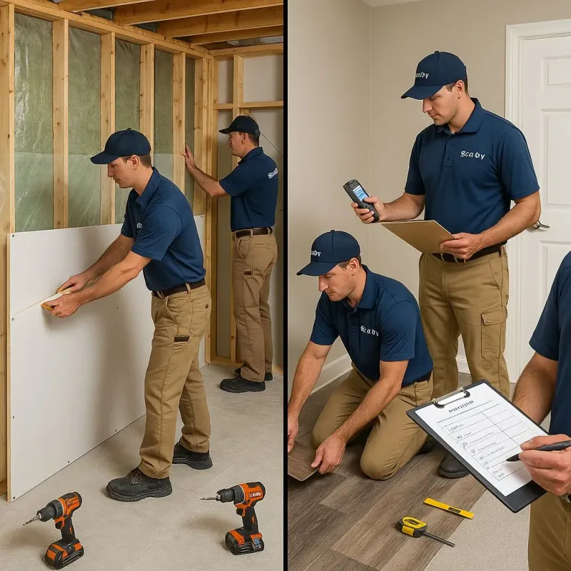 Repairs and Reconstruction process in Annandale, NJ